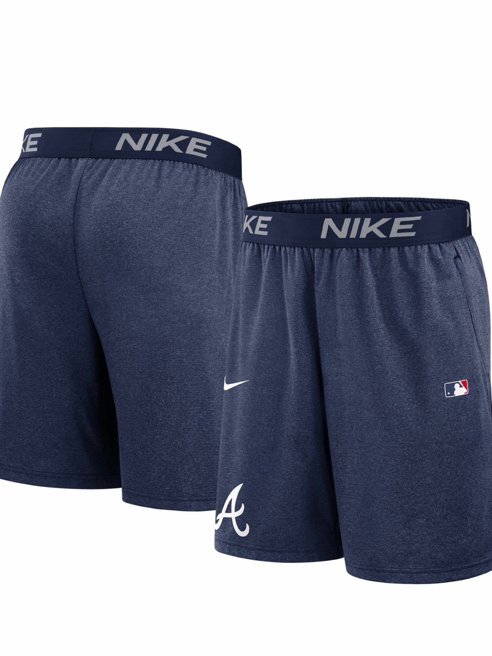 NWOT Nike Men’s Navy Athletic Shorts with Elastic Waistband